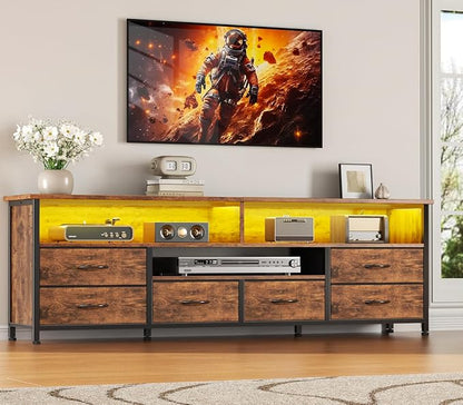 Furologee 63 Inch Entertainment Center, TV Stand - Image 7