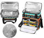 Ethnic Geometric Boho Coffee Maker Carring Bag Travel Storage Tote Bag Compatible with Keurig K-Mini or K-Mini Plus Portable Single Serve Coffee Brewer Case with Pockets for K-cup Pods