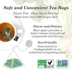 Wild Bliss Organic Wild Thyme Tea - Caffeine Free Respiratory Herbal Support - Pharmacopoeia Potency - 20 Plant Based Tea Bags
