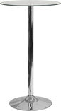 Flash Furniture Kenneth Commercial 23.5" Round Tempered Glass Table by FlashFurniture