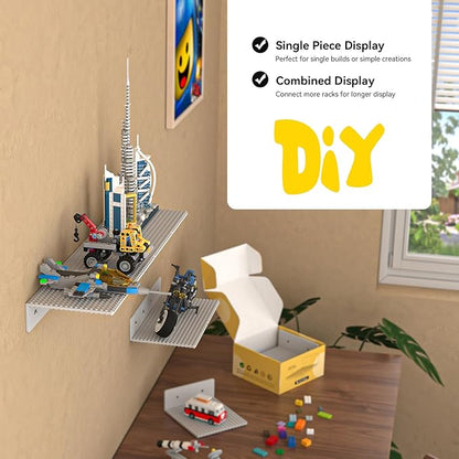 BlissBox 12-Pack Floating Display Shelves - Image 5