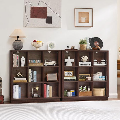 Joaxswe 9 Cube Bookshelf, 40.5" Wide Organizer Bookcase - Image 6