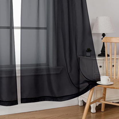 Simplebrand Black Valances 14 Inches Long - Image 4