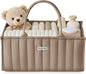 Blissful Diary Baby Diaper Caddy Organizer, Stylish Storage Basket by BlissfulDiary