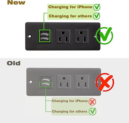 Slim Charging End Table with Storage - Image 4