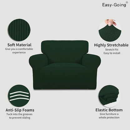 Easy-Going Stretch Oversized Chair Slipcover - Image 3
