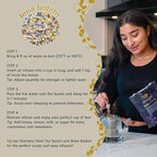 Luna Lullaby Sleep Tea, Organic Loose Leaf Herbal Tea – Calming, Relaxing Bedtime Tea – Chamomile, Valerian Root, Peppermint – 8 oz Resealable Bag (Makes 100 Cups) – The Elegant Elephant