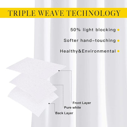 NICETOWN White Room Darkening Curtain Panels - Image 6