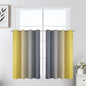 Grey and Yellow Ombre Blackout Curtains by ESTELARTEXTILER