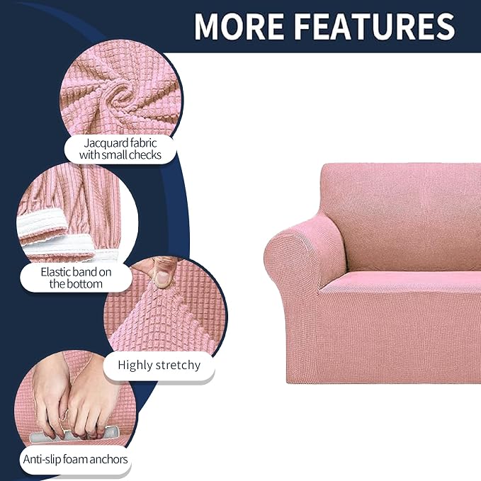 Cupuamon 2026 New Stretch Oversized Sofa Slipcovers Couch Sofa Cover - Image 4