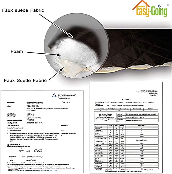 Easy-Going Reversible Couch Cover, 2 Cushion Sofa, Water Resistant Furniture Mat - Image 5