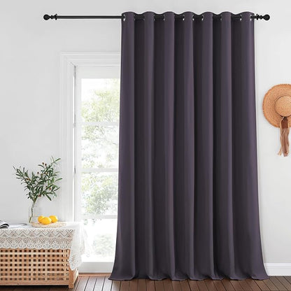 NICETOWN Patio Door Curtain Sound Blocking, Bedroom Privacy Room Divider Curtain by NICETOWN