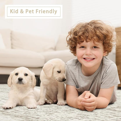 Washable Rugs 9x12 Area Rugs for Living Room, Dining Room Carpet | Ultra Soft - Image 6