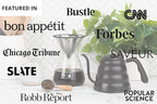 Barista Warrior Pour Over Coffee Maker Set – Pour Over Kit Includes Large Glass Carafe, Reusable Dripper Filter, and Coffee Scoop – 8 Cup Drip Brewer (34oz | 1000ml)
