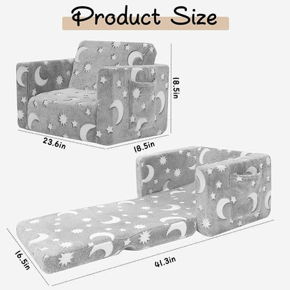 SLIGUY Toddler Couch, Toddler Chair. Kids Couch, Baby Couch, Couch - Image 2
