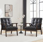 Bonzy Home Mid Century Modern Accent Chairs Set of 2 by BonzyHome