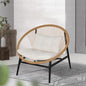 Grand patio 1-Piece Wicker Outdoor Chair, Patio Oversized Chair by GrandPatio