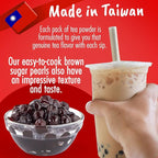 Fusion Select 5 Packs Bubble Tea Kit Extra Rich Blueberry, Raspberry Strawberry Blackberry Cherry Boba Tea Kit Drinks, Boba Tapioca Pearl, Straws, Various Tea Set Flavors