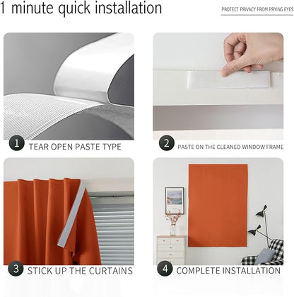 Instant Blackout Window Curtain - Image 3