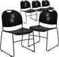 Flash Furniture Hercules Series Ultra-Compact Plastic Stacking Event/Waiting by FlashFurniture