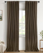 Faux Linen Total Blackout Curtains by 100BlackoutShield