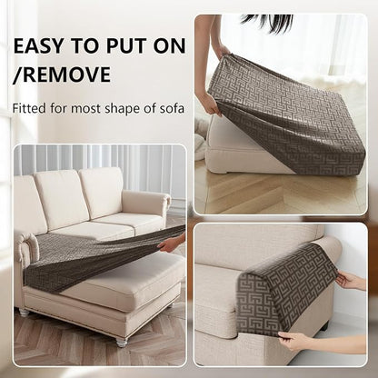 UNBBRRL Stretch Couch Seat Cushion Cover - Image 4