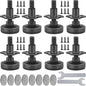 Anwenk 8Pack Leveling Feet Adjustable Furniture Levelers Table Leg Levelers by Anwenk