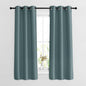 NICETOWN Blackout Greyish Blue Curtains 2 Panels Set by NICETOWN