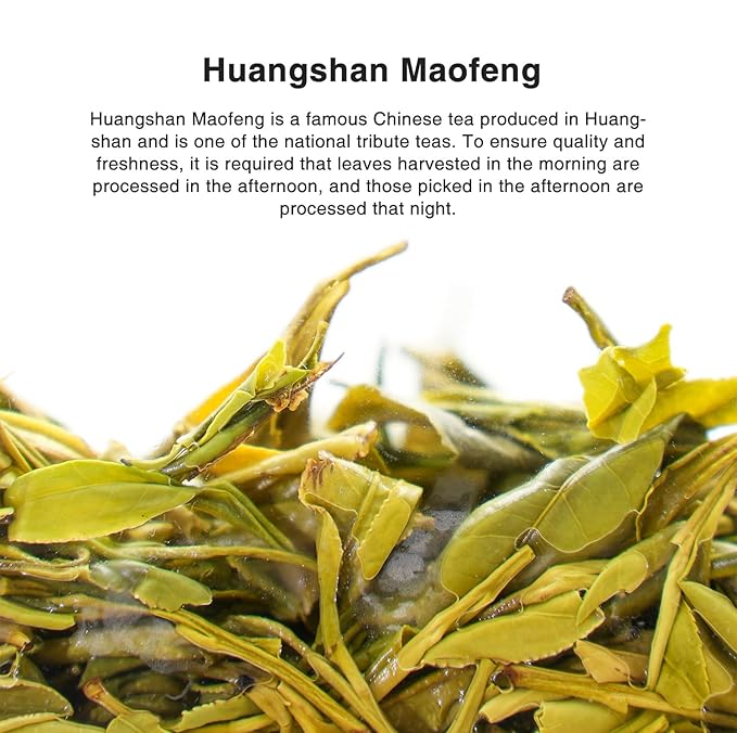 iTeaworld 4 Flavors Tea Samplers of Chinese Green Teas for Beginners,2025 New Tea Chinese Loose Leaf Tea, Included Longjing, Biluochun, Lu'an Guapian & Huangshan Maofeng(2.01oz)