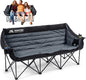 Huskfirm 3 Person Camping Chairs Folding Double Camping Chair Portable by Huskfirm