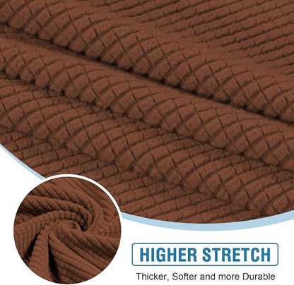 H.VERSAILTEX Sectional Couch Covers 1 Piece Chaise Slipcover L Shape Separate - Image 5