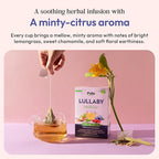 Chamomile Tea with Hibiscus, Peppermint, Spearmint, Rosehip, Valerian Root, Lemongrass, Cornflowers – Kosher, Vegan, No Caffeine – Calming Mint-Citrus Evening Herbal Drink for Relaxation (25 Tea Bags)