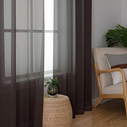 Simplebrand Chocolate Valances 14 Inches Long - Image 5