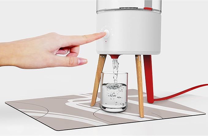 Golener Thick Mat for Coffee Maker,Water Collection Coffee Mat，No-Slip Mats for Small Appliances - Coffee Makers, Blenders, Stand Mixers,Juice Machine,etc, 23"x15"