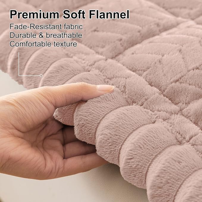 Smiry Couch Cover for Dogs, Non Slip Fuzzy Pet Sofa Arm Covers Washable | Sofa - Image 2