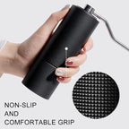 TIMEMORE Chestnut C3 Manual Coffee Grinder Capacity 25g with CNC Stainless Steel Conical Burr, Internal Adjustable Setting, Double Bearing Positioning, French Press Coffee for Hand Grinder Gift