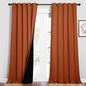 NICETOWN Full Shading Curtains for Windows, Super Heavy-Duty Black Lined by NICETOWN