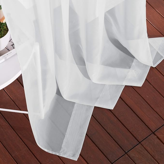 NICETOWN Thin Sheer Curtain Panels - Image 7