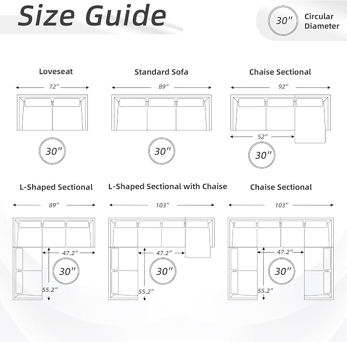 30-Inch Round Storage Ottoman, Button Tufted Ottoman Coffee Table - Image 6