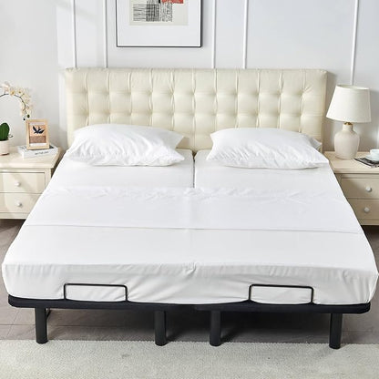 Kingnex Half Split Top King Sheets Set - Image 7