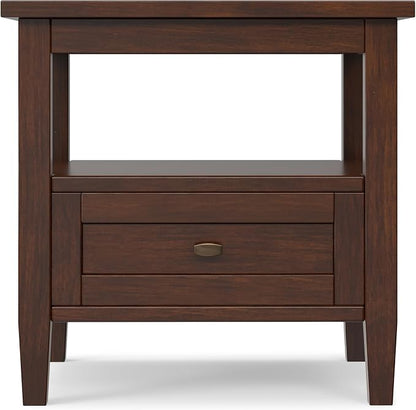 SIMPLIHOME Warm Shaker End Table - Image 7
