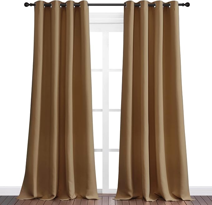 NICETOWN Sleek Blackout Curtains 96 inches Length - Image 2