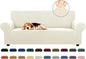 Stretch Couch Covers for Sofa, 3 Cushion Couch Slipcover, Elastic Bottom for by KEKUOU