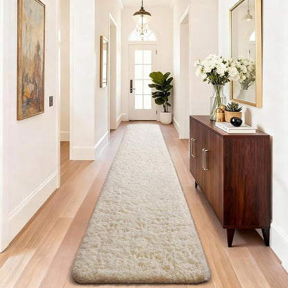 Ophanie 2x10 Runner Rug for Hallway, Upgrade Non-Slip Fluffy Soft Bedside Rugs - Image 6