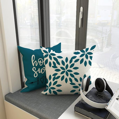 YCOLL Pillow Covers 20x20 Set of 4, Modern Sofa Throw Pillow Cover, Decorative - Image 3