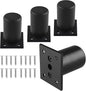 Set of 4 Furniture Legs 2.36 Inch, Adjustable Aluminum Alloy Cabinet Legs by Kyuionty