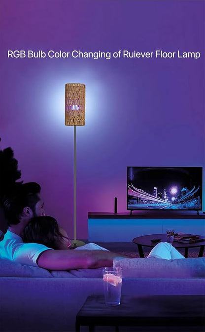 Ruiever Floor Lamp for Living Room, Farmhouse Floor lamp, Modern Standing lamp - Image 5