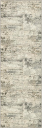 3x14 Washable Runner Rug：Modern Abstract Soft Carpet Ash Brown | by FXRHLP