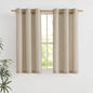 NICETOWN Angora Short Linen Curtains by NICETOWN