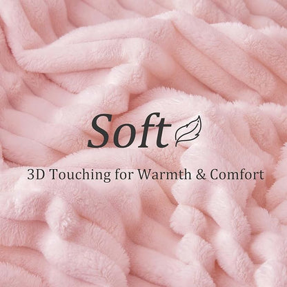 BEDELITE King Size Blanket for Bed, 300GSM Soft & Warm Fleece Blanket, - Image 4